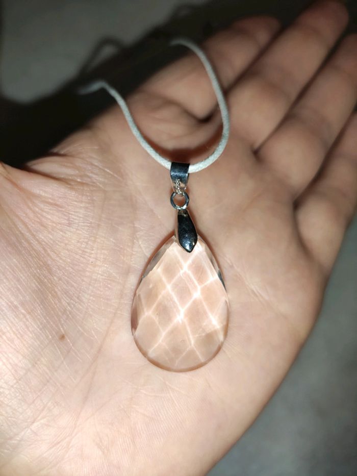 Collier simple pendentif joyau 💎 - photo numéro 4