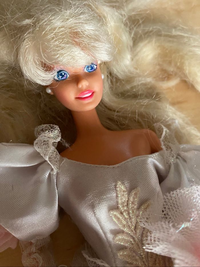 Barbie poupée Mattel 1992 mariée de rêve bride romantic - photo numéro 2