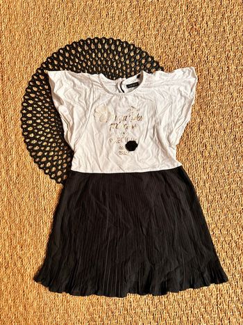 Robe noir blanc ikks