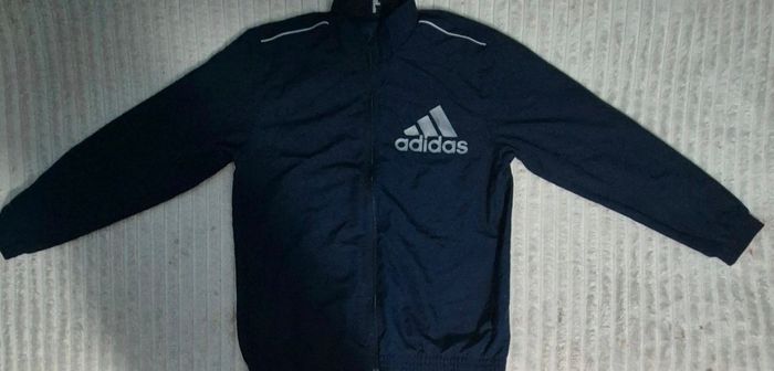 Veste de training Adidas bleu taille L - photo numéro 3