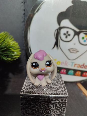 Lps894 My Littlest Petshop Pet Shop LPS  Bunny Rabbit Lop Ears Lapin Bélier 1190