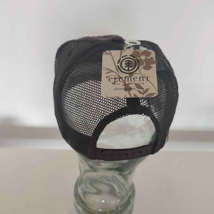 Casquette snapback vintage skate surf Element marron - photo numéro 7