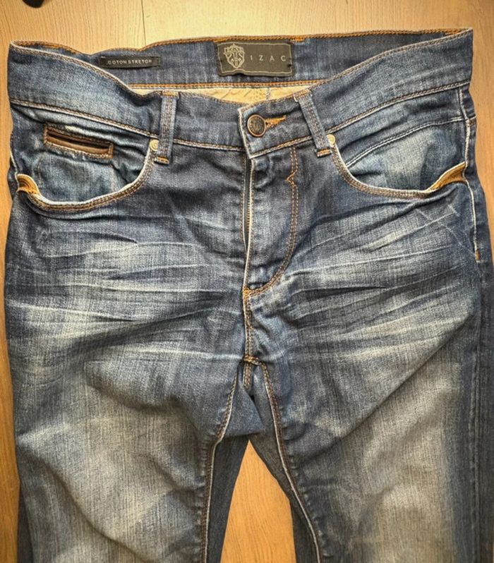 Pantalon jeans homme Izac taille 40 - photo numéro 2
