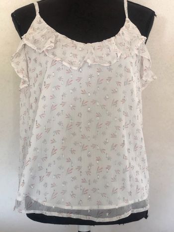 157 - Débardeur fleuri kiabi