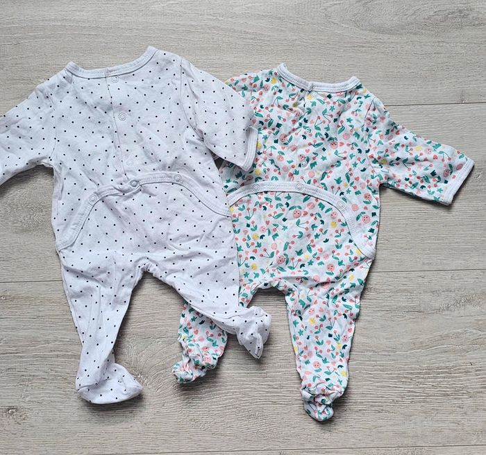 Pyjamas nouveau né léger / 0M - photo numéro 2