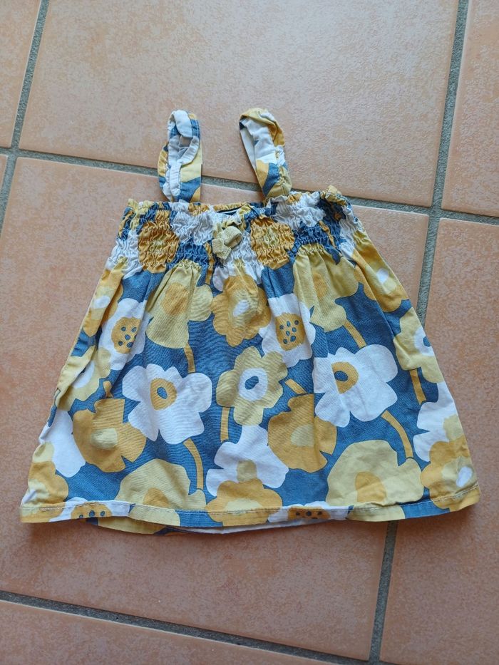 Débardeur à fleurs