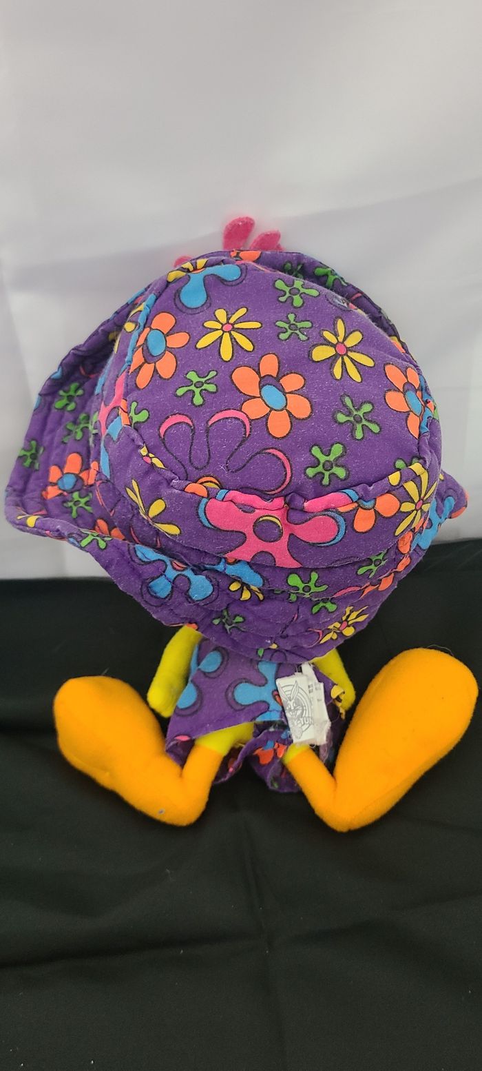 Vintage 1998 Peluche Warner Brothers Looney Tunes Titi oiseau grande 27 - photo numéro 5