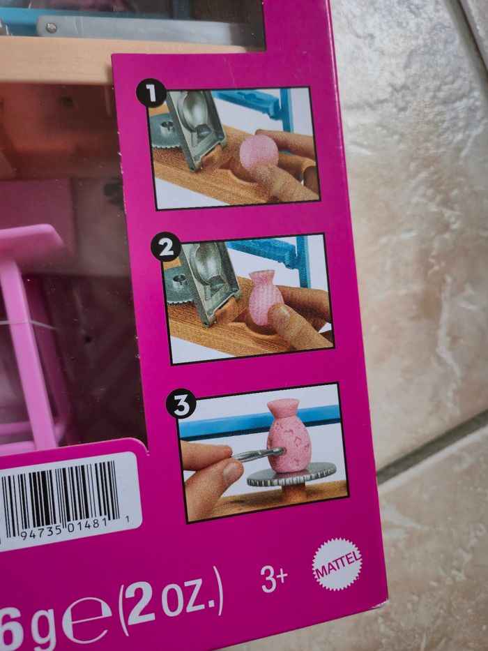 Coffret poupée Barbie artistique + accessoires poterie self care - photo numéro 5