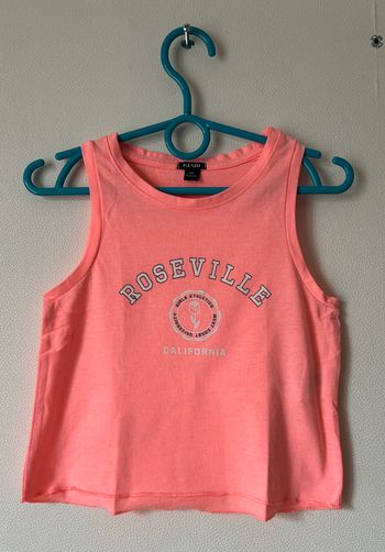 tee-shirt débardeur imprimé university Roseville