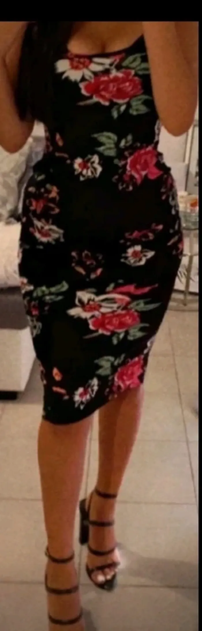 Robe midi imprimée - photo numéro 2