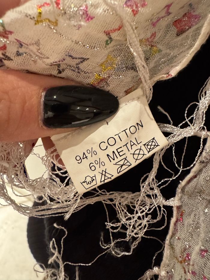 Keffieh tour de cou étoiles - photo numéro 6