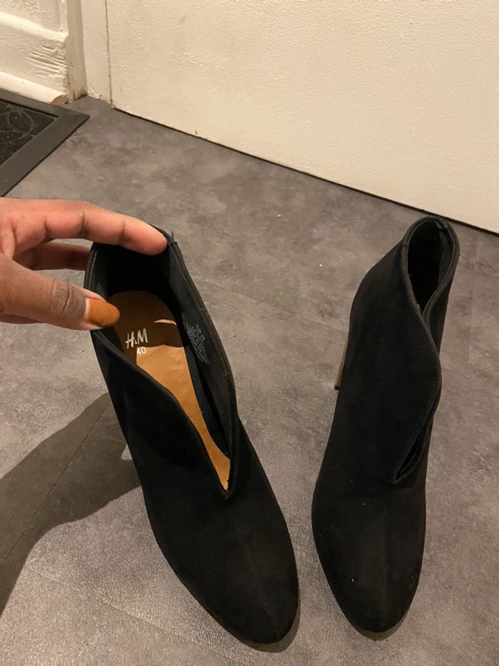 Bottines H&M noires dorées - photo numéro 5