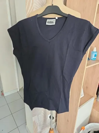 Tee shirt femme taille l pur coton