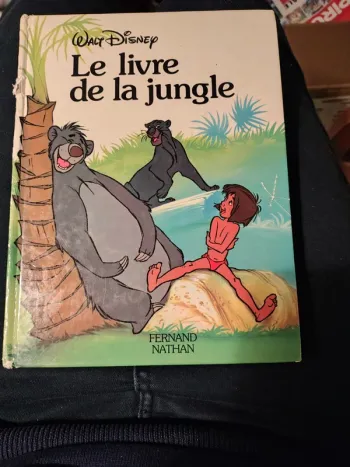 Livre Disney classique le livre de la jungle Walt Disney