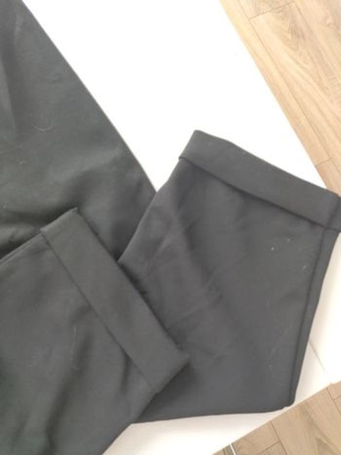 Pantalon droit noir Taille S - photo numéro 2