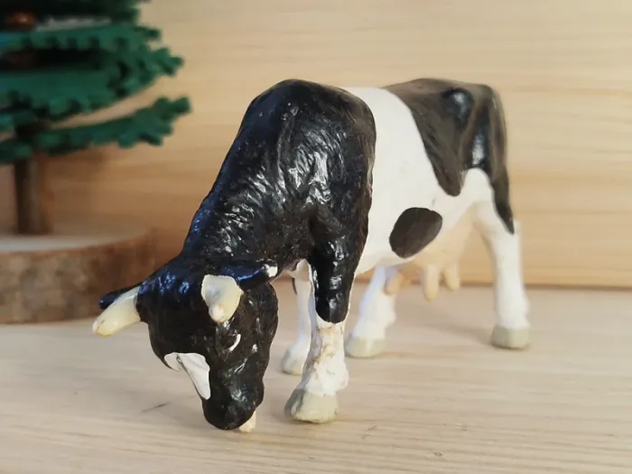 Schleich va hé noire et blanche Figurine animal de la ferme