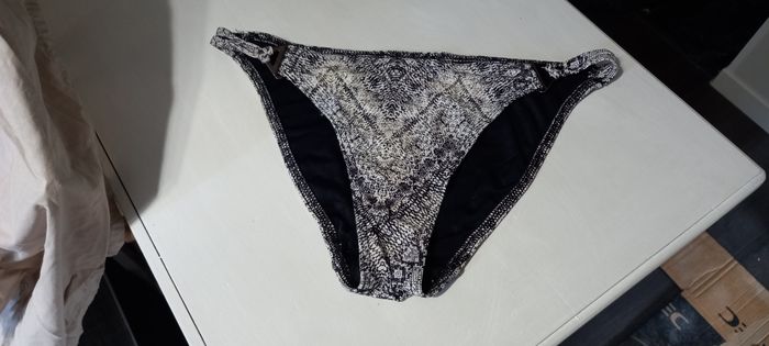 Maillot de bain imprimé noir/blanc - photo numéro 5