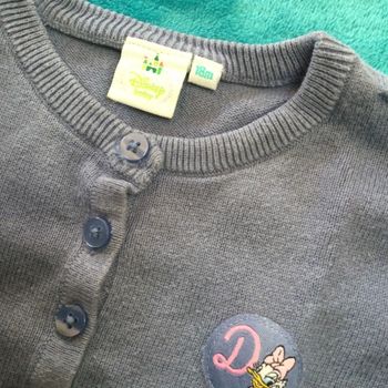 robe disney 18 mois tbe bleu gris