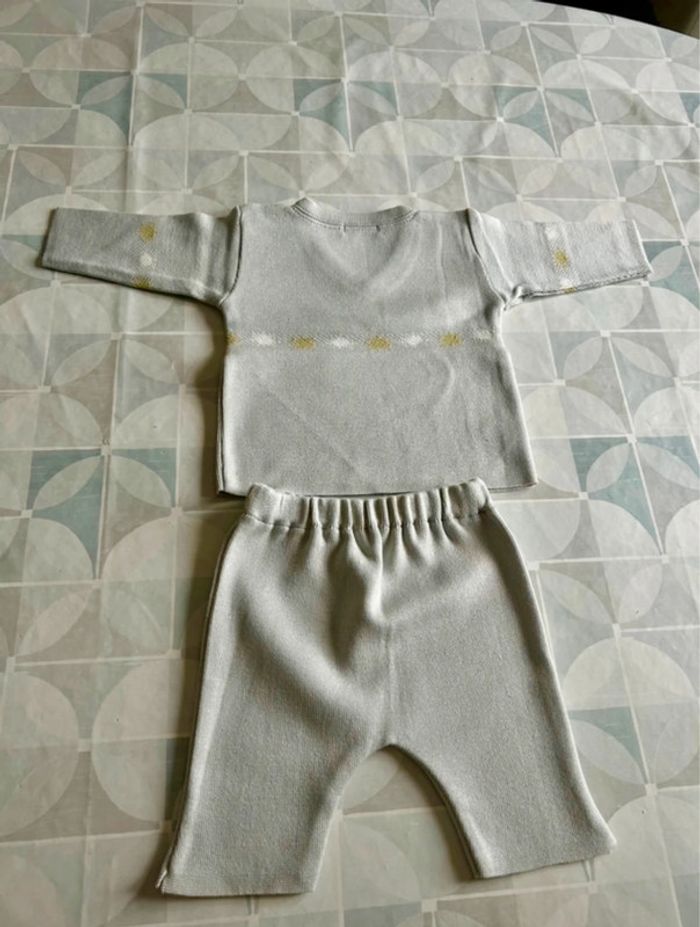 Ensemble garçon - bébé - 6 mois - neuf - Duger/ La Mar Maille - photo numéro 2