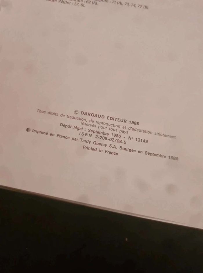 Bd les patriarches EO 1986 - photo numéro 4