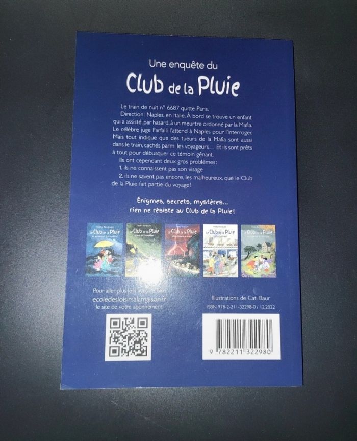 Livre le club de la pluie - photo numéro 2