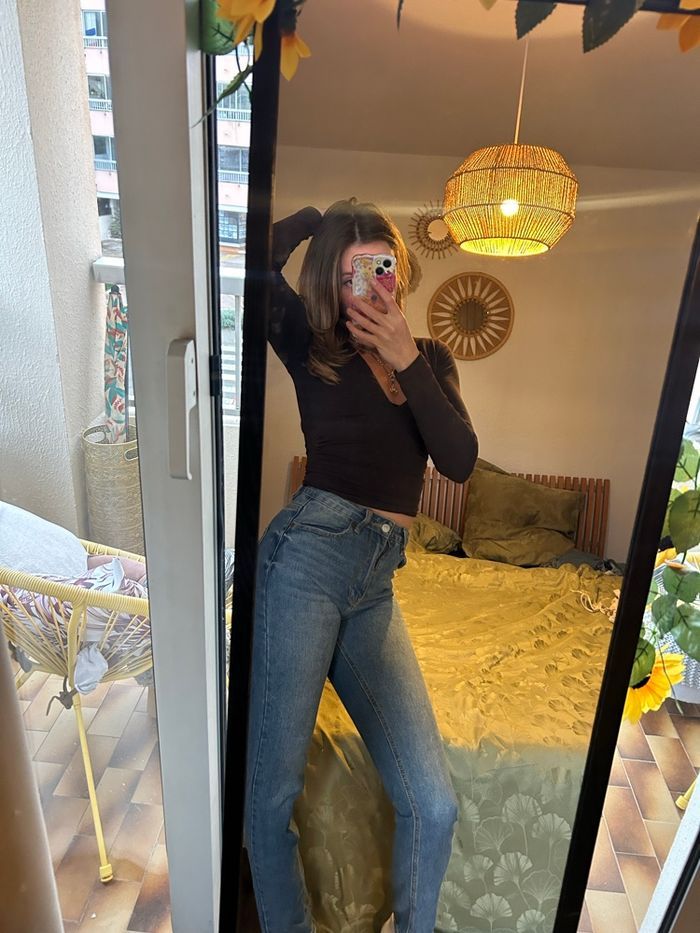 👖 Jean droit bleu – Jennifer “We Are Denim” – Taille 36 - photo numéro 3