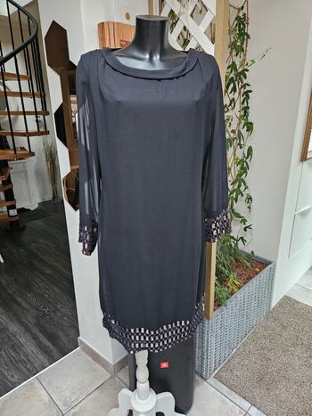 Paravientos chic robe noir taille 44