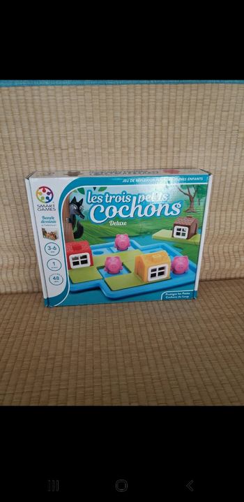 Les trois petits cochons Deluxe Smart Games