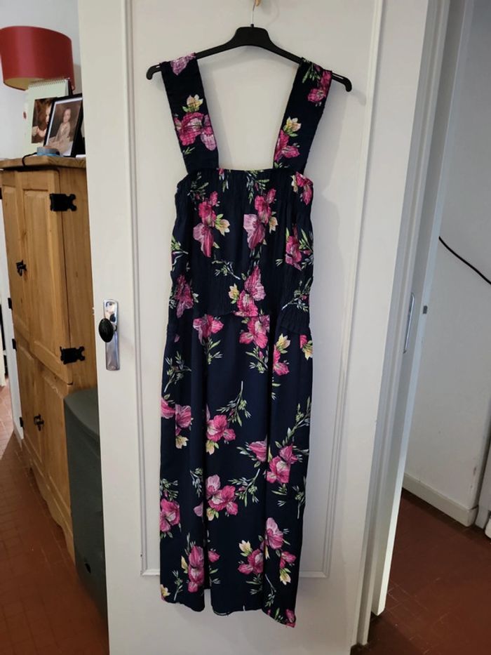 Robe longue fleurie