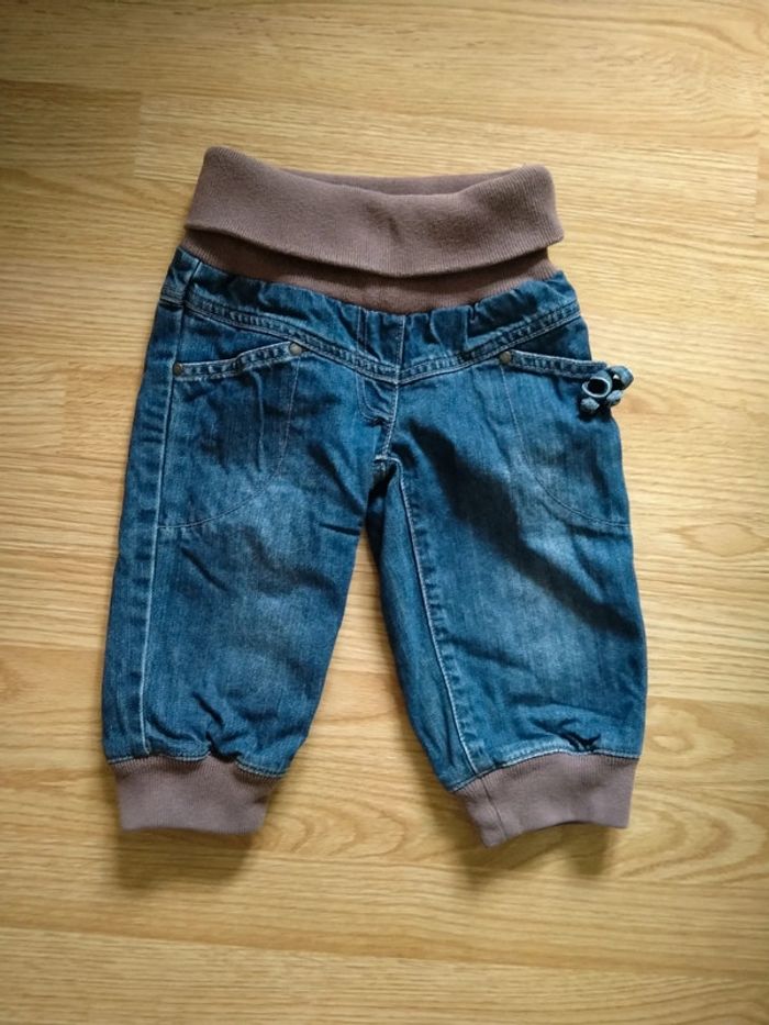 Pantacourt jean. Filles. Vertbaudet.
Taille 4 ans