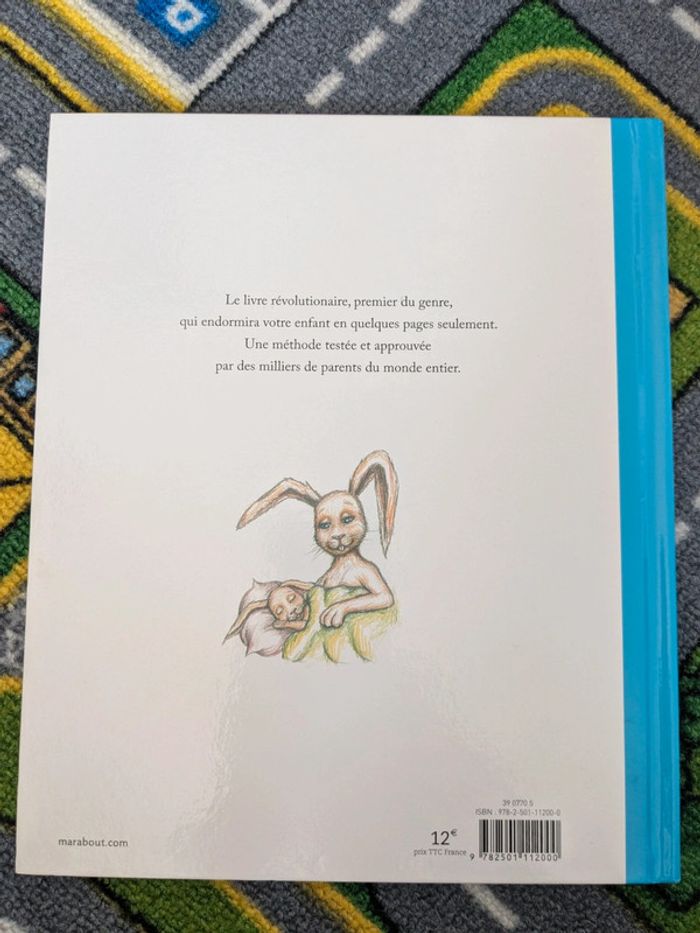Livre Le lapin qui veut s'endormir de Carl-Johan Forssén Ehrlin NEUF - photo numéro 2