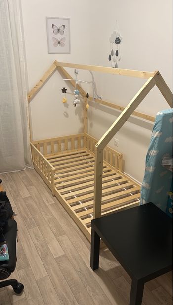Lit cabane 90x190