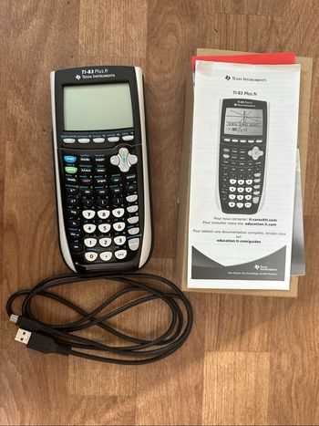 Calculatrice lycée  texas TI 83 plus