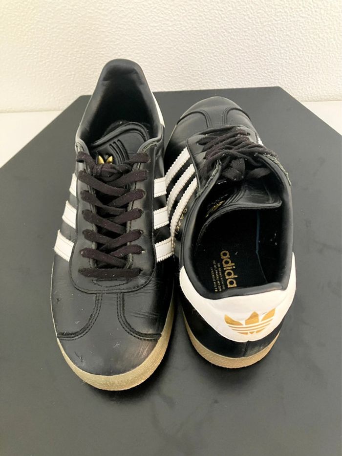 Adidas Originals Gazelle Indoor Black / White - photo numéro 3
