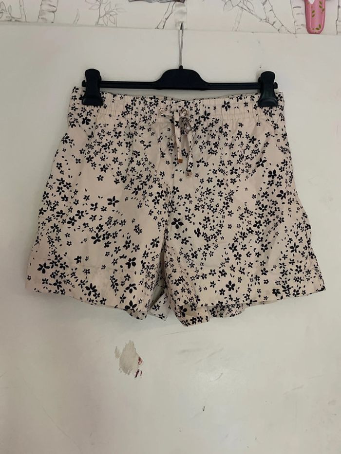 Short fin motif fleur - photo numéro 3