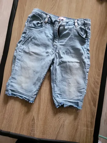 Short en jeans 10 ans