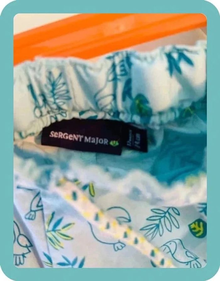 Joli short taille ajustable 12 mois garçon Sergent major - photo numéro 4