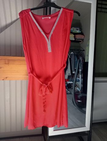 Robe corail taille 36