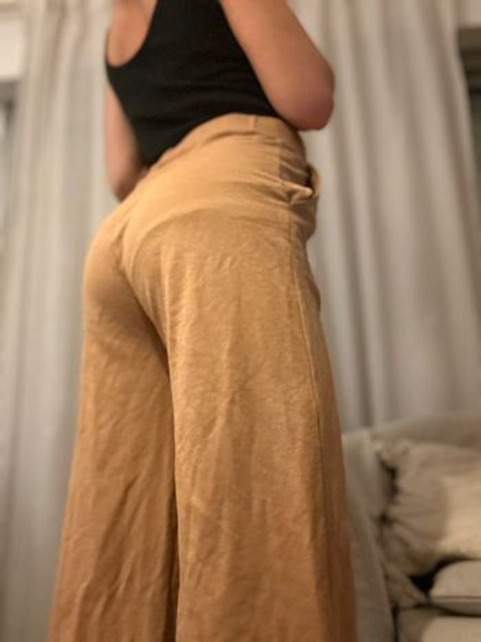 Pantalon classe beige Stradivarius - photo numéro 2