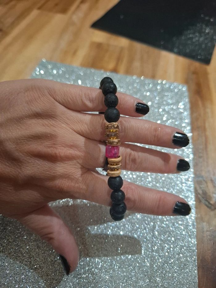Bracelet en coquille de noix - photo numéro 3