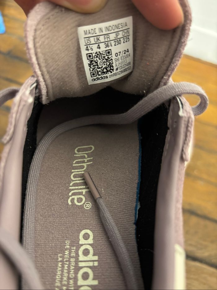 Adidas handball spezial violette - photo numéro 5