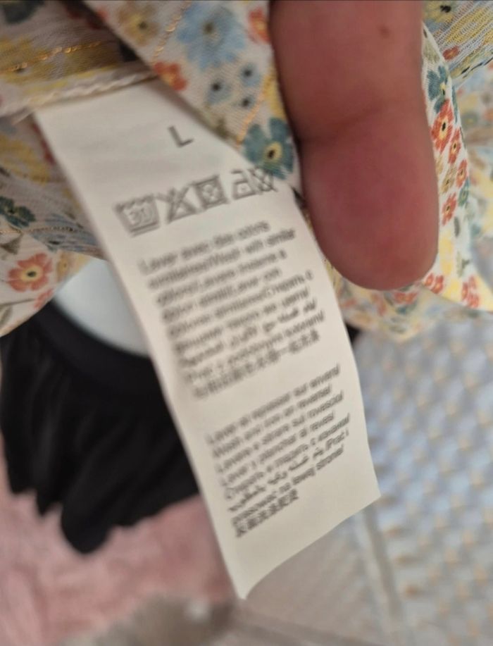 💕jolie blouse/ top fleuri bizzbee femme TL/ 40💕 - photo numéro 8