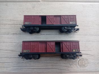 Lot de wagons de marchandises portes coulissantes - Jouef 6240