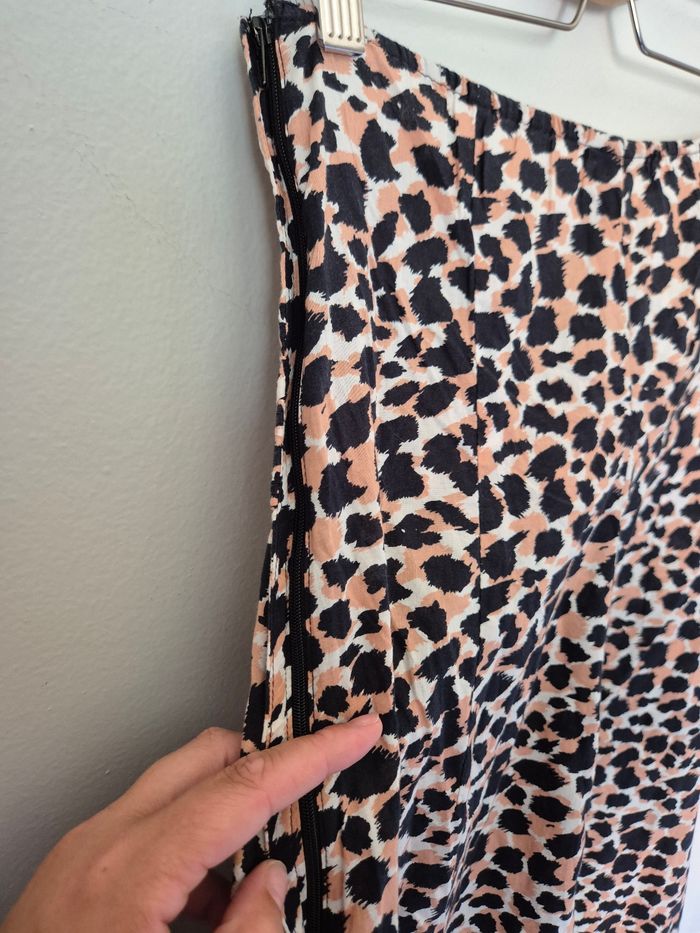 Magnifique robe dos nu taille 38 fermeture sur côte 100% coton - photo numéro 7