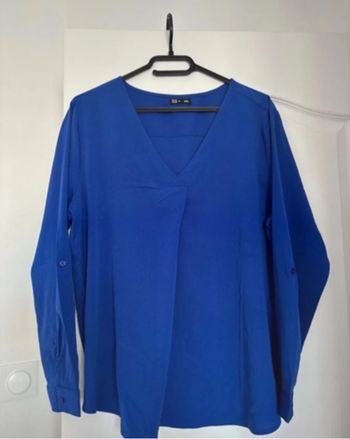 Blouse bleu