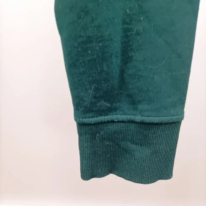 Veste sweat zippée courte à capuche Jennyfer vert college M A1426 - photo numéro 6