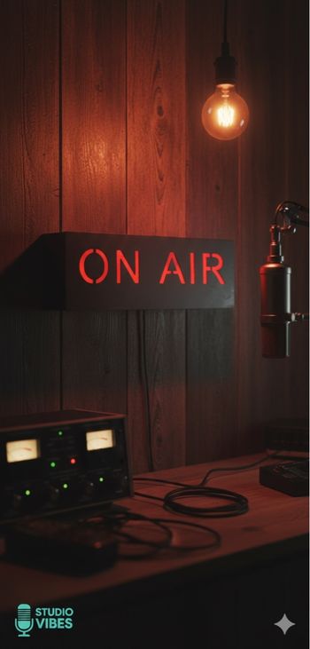 Cadre leds On Air vintage
