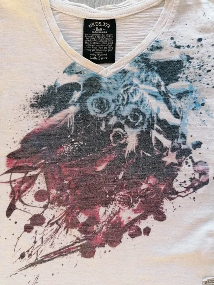 Lot de 2 T Shirts manches courtes 3 ans - photo numéro 6