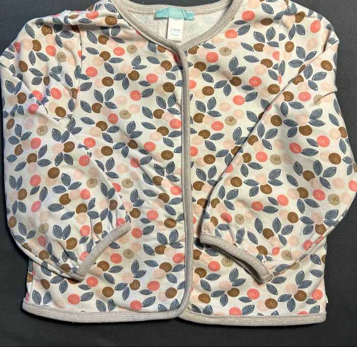 Lot de 3 gilets hiver bébé fille 24 mois TBE - photo numéro 3