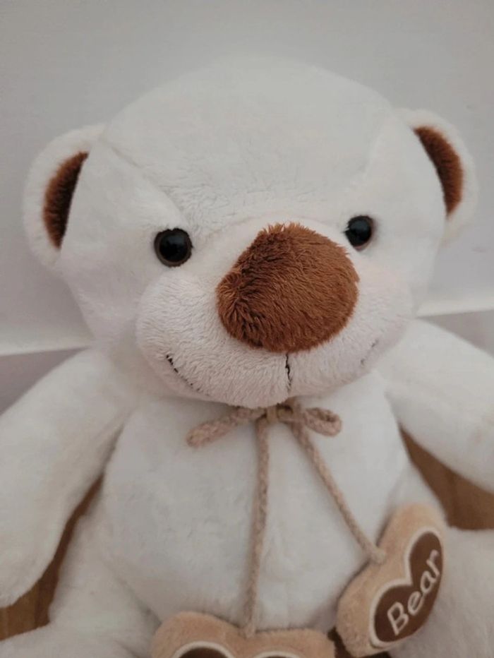 Peluche doudou ours Aubert - photo numéro 2